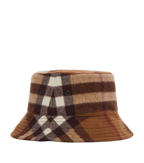 fake burberry flat cap|burberry check wool bucket hat.